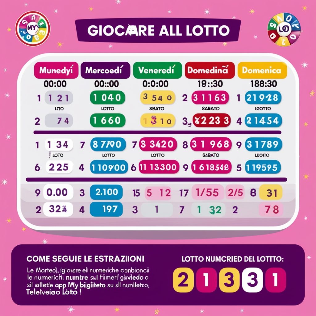 Estrazioni del Lotto sull'app Le mie lotterie.
