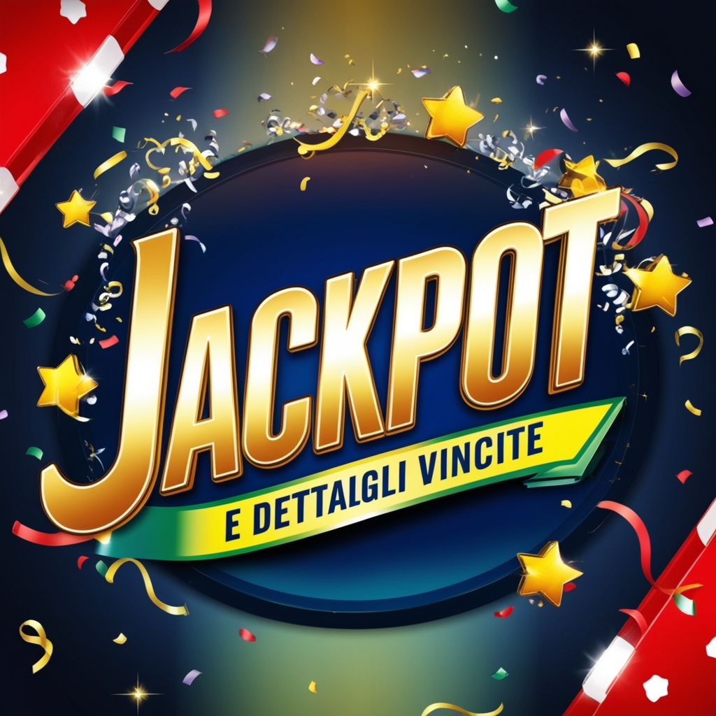 Jackpot e Dettagli Vincite.
