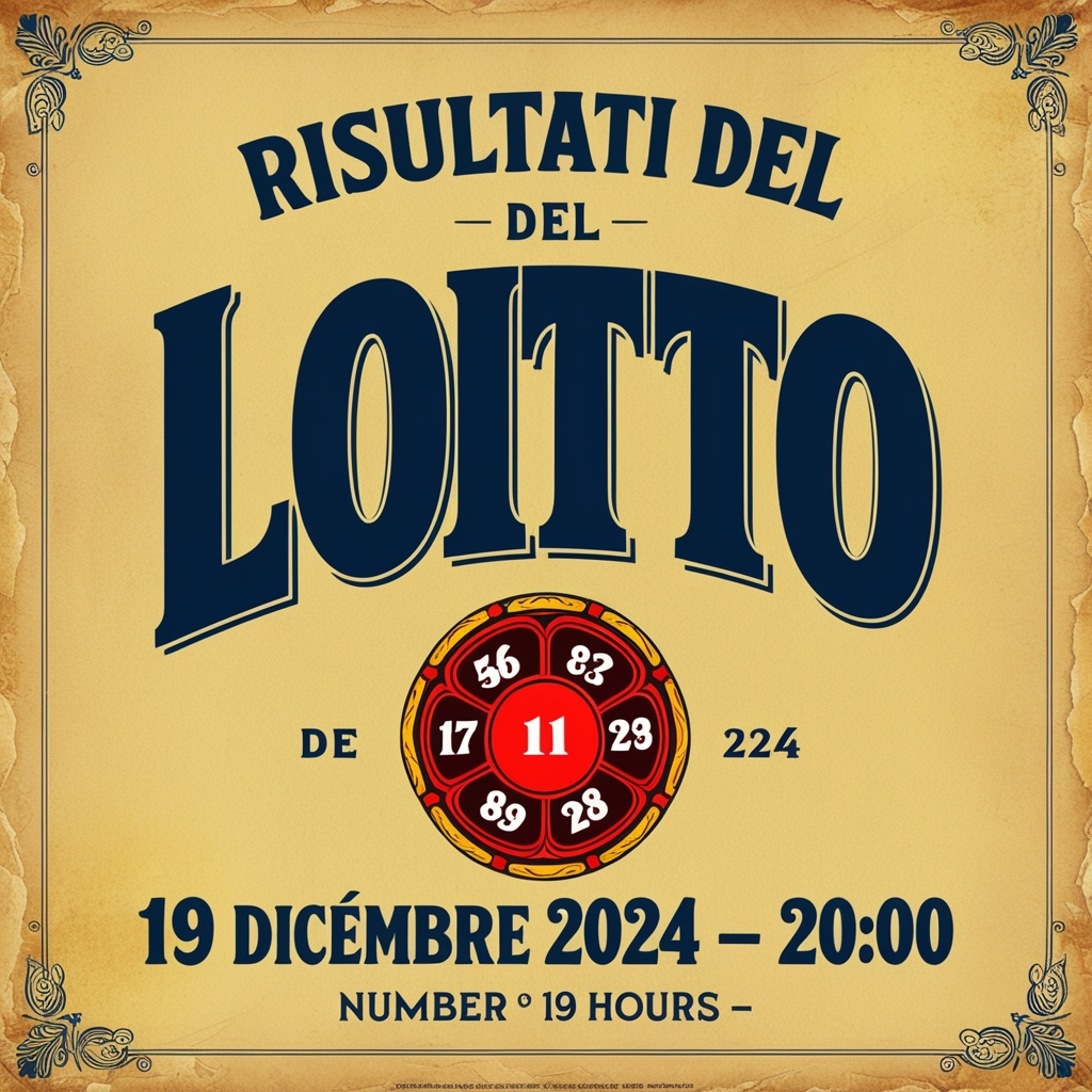 Come controllare i risultati del Lotto per il 19 dicembre 2024.