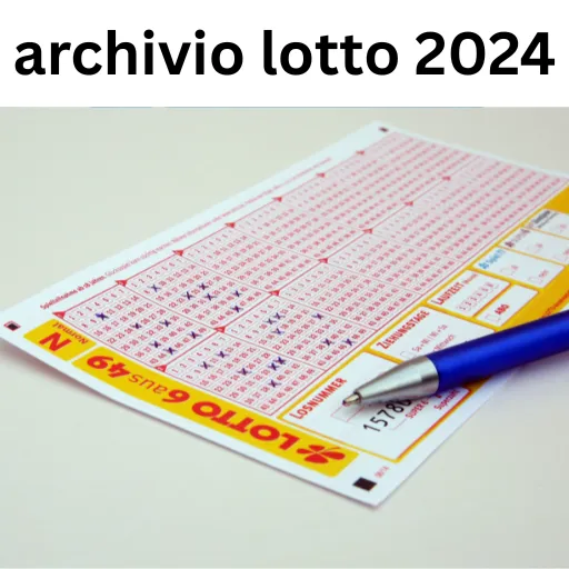 Archivio storico del gioco del Lotto del 2024