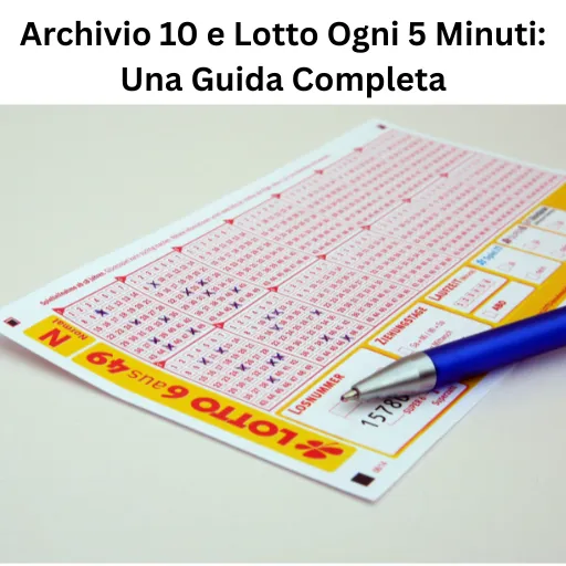 Archivio 10 e lotto serale: alle Estrazioni Storiche.